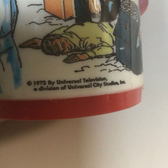 Vintage RARE Original Emergency Lunchbox Thermos 1973 by Universal Television - Picture 8 of 15